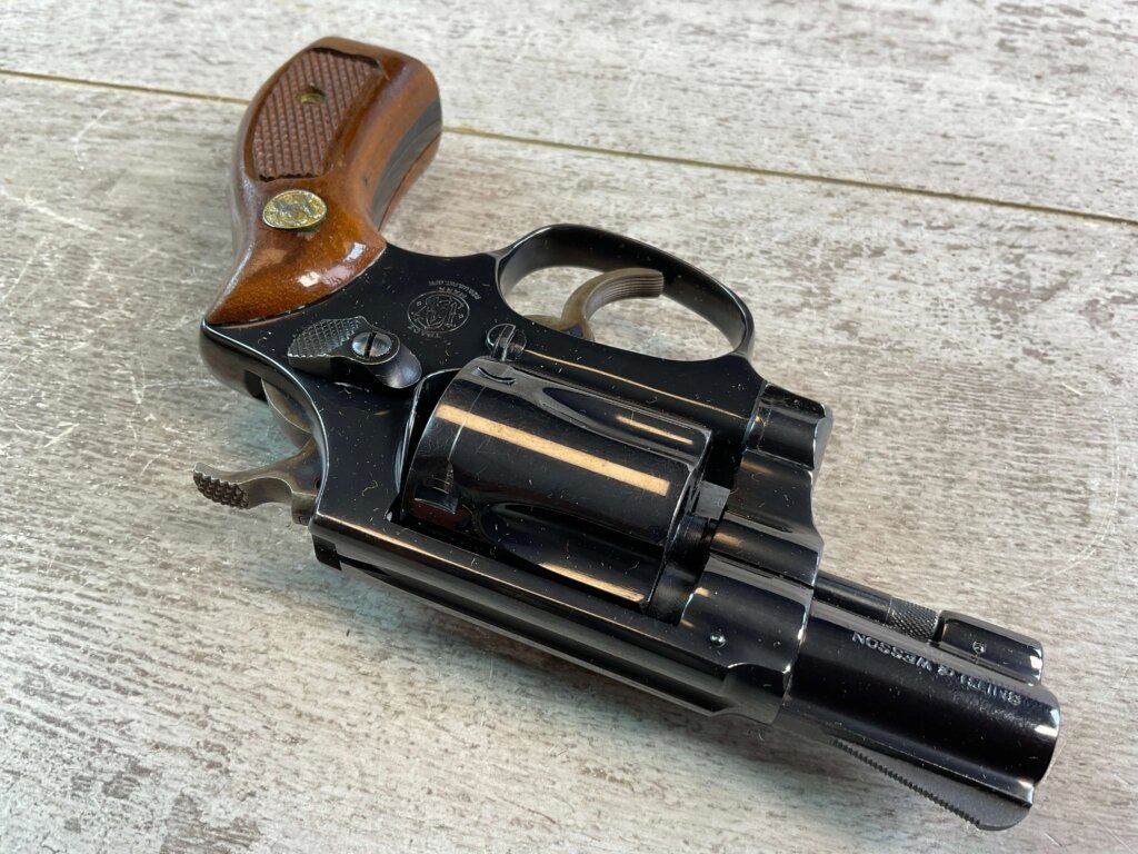 SMITH & WESSON .38S&W DA 32-1 TERRIER MODEL REVOLVER, MINTY IN ORIGINAL BOX #6-02113-PF