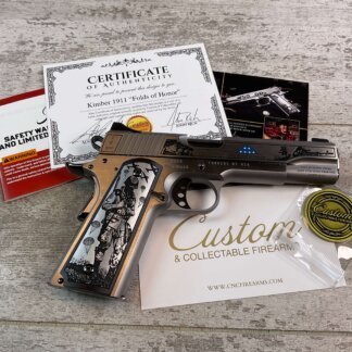 CNC KIMBER 1911 FOLDS OF HONOR COLLECTABLE 45 ACP SEMI AUTO PISTOL, NEW #6-02114-PF