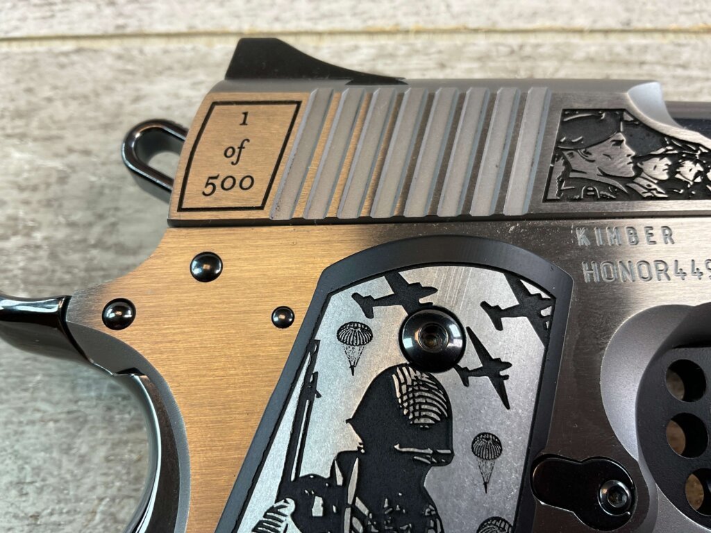 CNC KIMBER 1911 FOLDS OF HONOR COLLECTABLE 45 ACP SEMI AUTO PISTOL, NEW #6-02114-PF