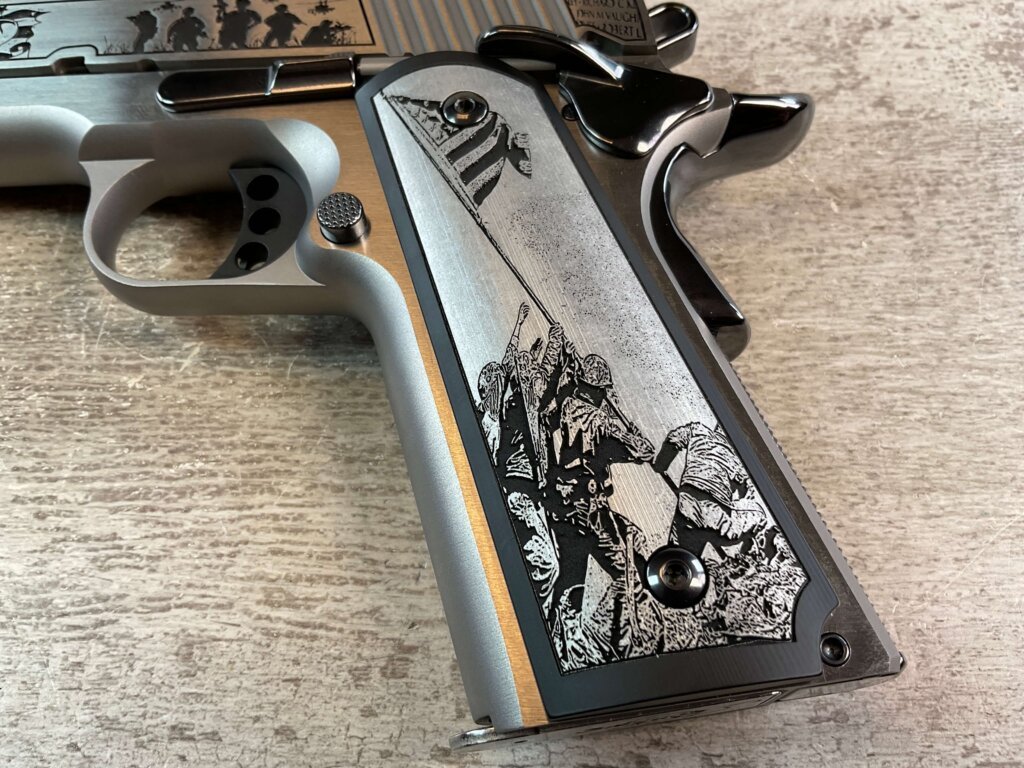 CNC KIMBER 1911 FOLDS OF HONOR COLLECTABLE 45 ACP SEMI AUTO PISTOL, NEW #6-02114-PF