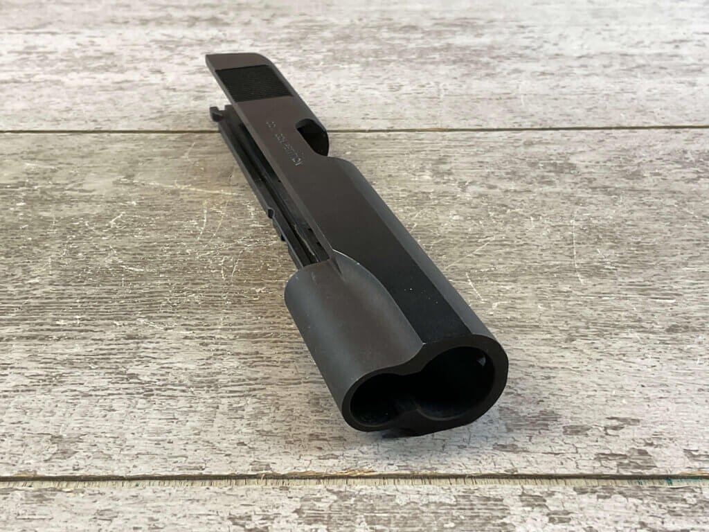 COLT MK IV/SERIES 70 GOVT MODEL 45 CAL COMPETITION SLIDE ONLY, JAMES EARL JONES COLLECTION #5-11673