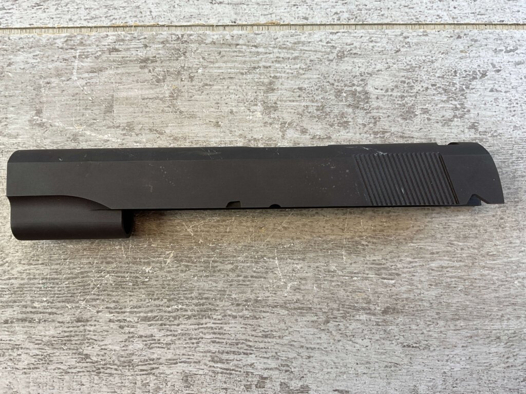 BLANK PARKERIZED 1911 BLANK SLIDE ONLY, JAMES EARL JONES COLLECTION #5-11675