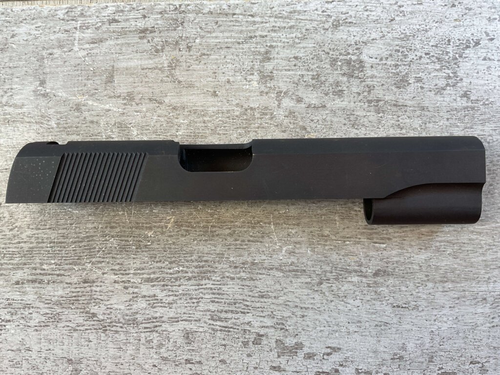 BLANK PARKERIZED 1911 BLANK SLIDE ONLY, JAMES EARL JONES COLLECTION #5-11675