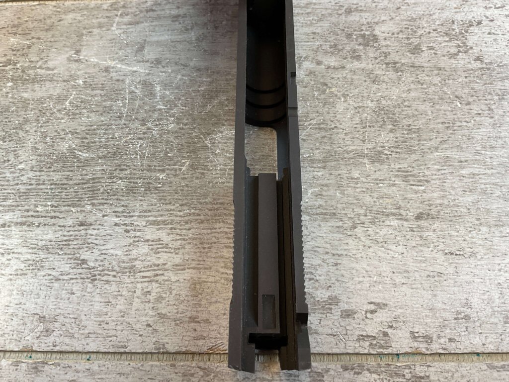 BLANK PARKERIZED 1911 BLANK SLIDE ONLY, JAMES EARL JONES COLLECTION #5-11675