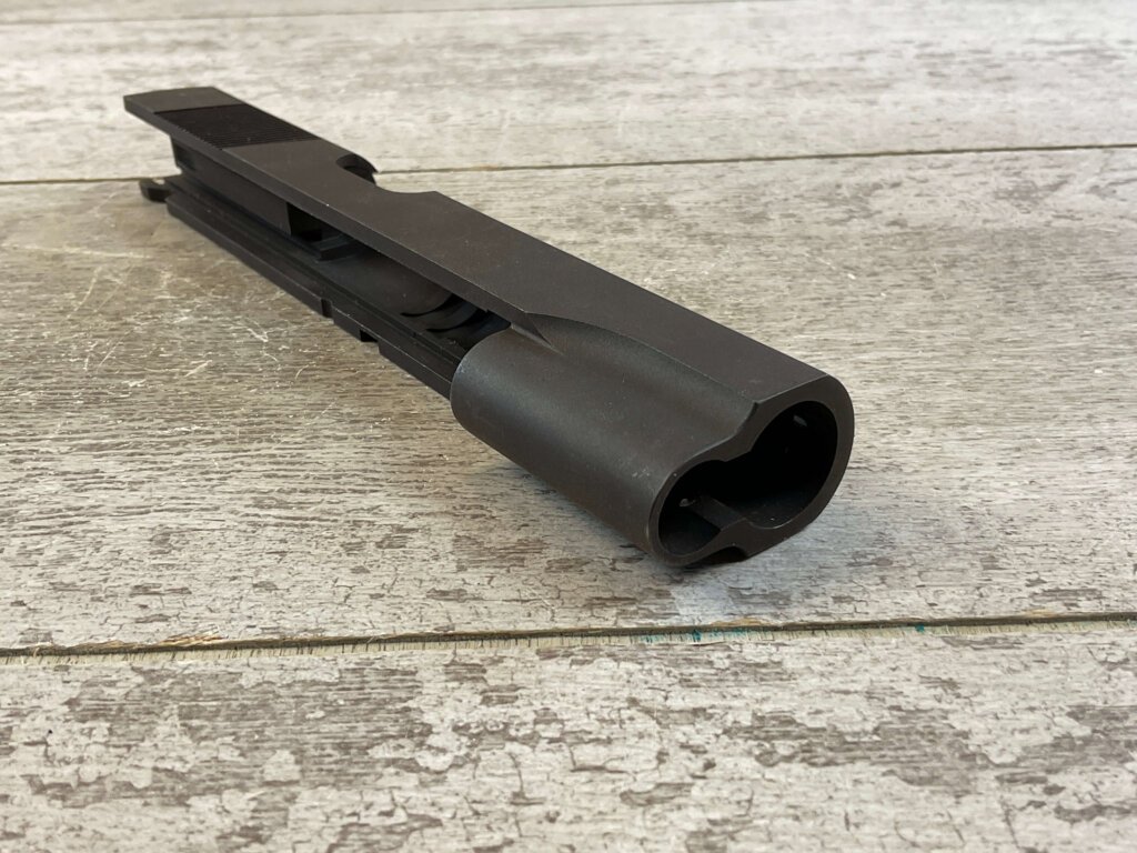 BLANK PARKERIZED 1911 SLIDE, JAMES EARL JONES COLLECTION #5-11677