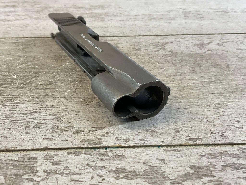 COLT MK IV SERIES 80 COMBAT COMMANDER MODEL 1911 STAINLESS STEEL SLIDE, JAMES EARL JONES COLLECTION #5-11679