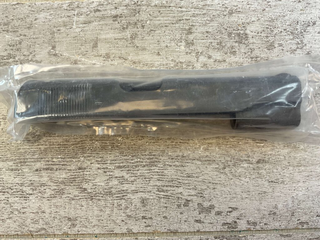 BLANK PARKERIZED 1911 SLIDE, IN WRAPPER, JAMES EARL JONES COLLECTION #5-11681