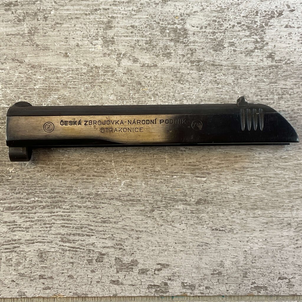 CZ 27 SLIDE POST WAR W/SIGHTS, JAMES EARL JONES COLLECTION #5-11683