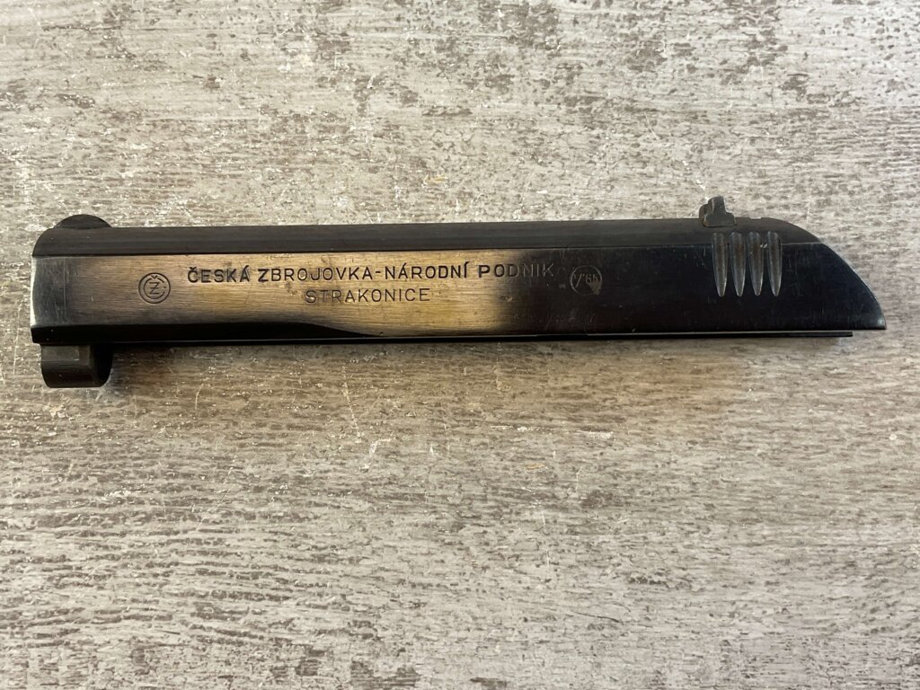 CZ 27 SLIDE POST WAR W/SIGHTS, JAMES EARL JONES COLLECTION #5-11683