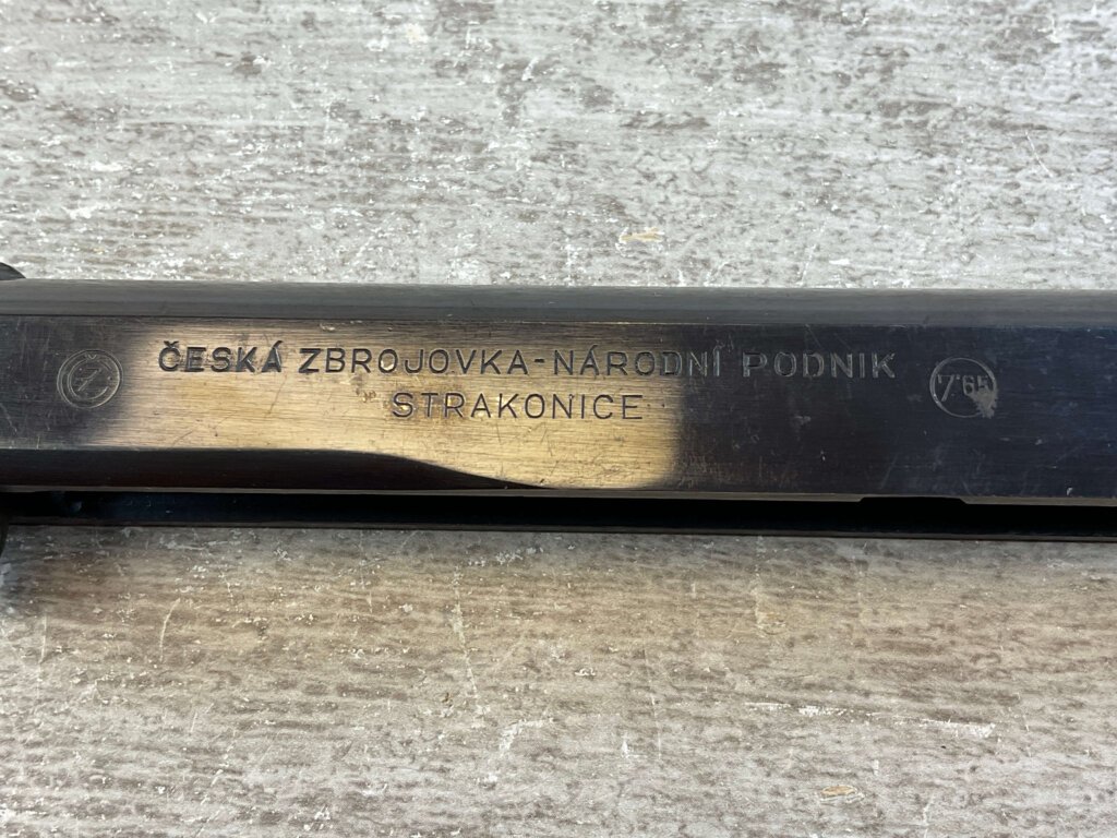 CZ 27 SLIDE POST WAR W/SIGHTS, JAMES EARL JONES COLLECTION #5-11683