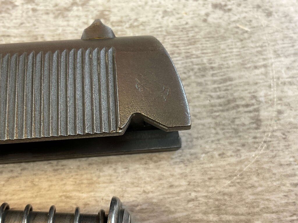 COLT WWI SLIDE W/ WWII SPRINGFIELD BBL, JAMES EARL JONES COLLECTION #5-11684