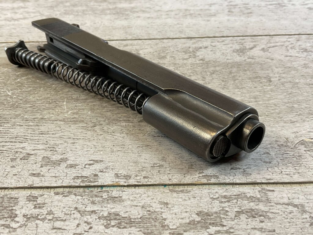 COLT WWI SLIDE W/ WWII SPRINGFIELD BBL, JAMES EARL JONES COLLECTION #5-11684