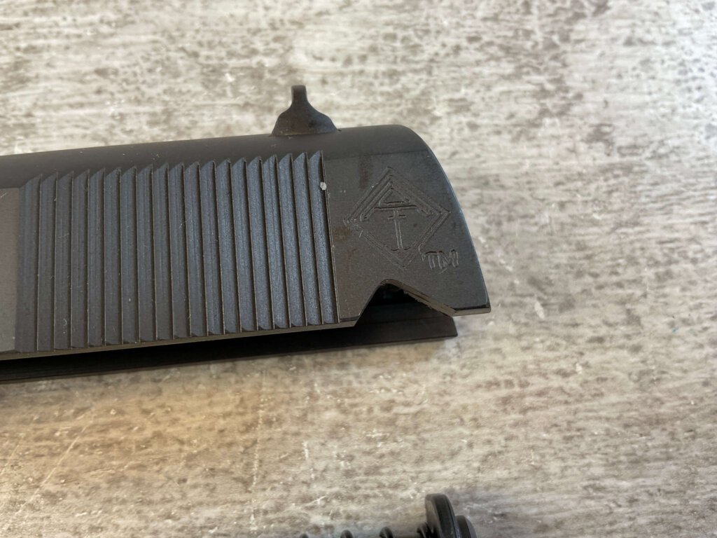 AMERICAN TACTICAL FULL SLIDE, 45 ACP, JAMES EARL JONES COLLECTION #5-11689