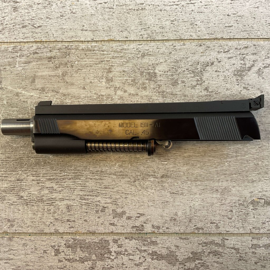 PORTED 6" FULL UPPER SLIDE, 45 CAL., MODEL 1911-A1, JAMES EARL JONES COLLECTION #5-11690