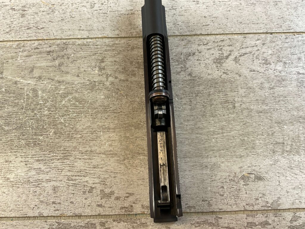 PORTED 6" FULL UPPER SLIDE, 45 CAL., MODEL 1911-A1, JAMES EARL JONES COLLECTION #5-11690