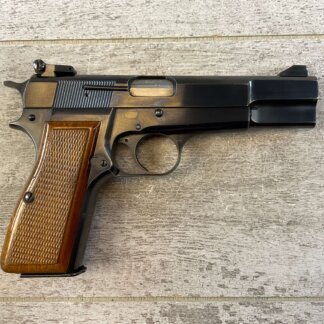 BROWNING HI POWER MADE IN BELGIUM .9MM SEMI AUTO PISTOL, 1971 MFR #6-02118