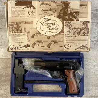 COLT ALL AMERICAN MODEL 2000 FIRST EDITION 9MM SEMI AUTO PISTOL, ORIGINAL BOX & RARE #6-02119