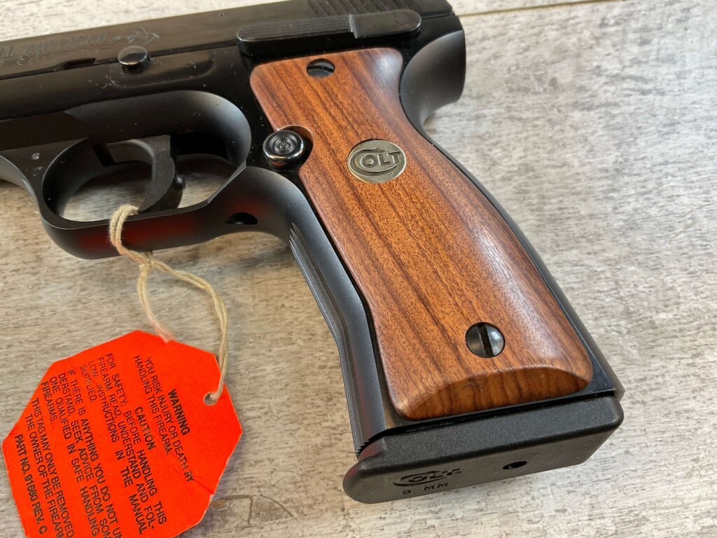 COLT ALL AMERICAN MODEL 2000 FIRST EDITION 9MM SEMI AUTO PISTOL, ORIGINAL BOX & RARE #6-02119