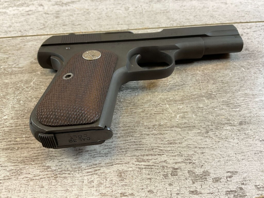 COLT 1903 POCKET HAMMERLESS .32 AUTO SEMI AUTO GENERAL OFFICERS PISTOL, US PROPERTY MARKED #6-02121