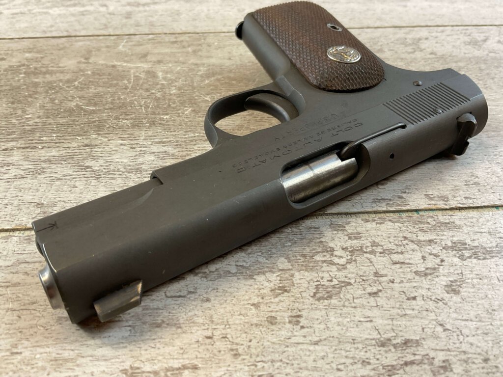 COLT 1903 POCKET HAMMERLESS .32 AUTO SEMI AUTO GENERAL OFFICERS PISTOL, US PROPERTY MARKED #6-02121