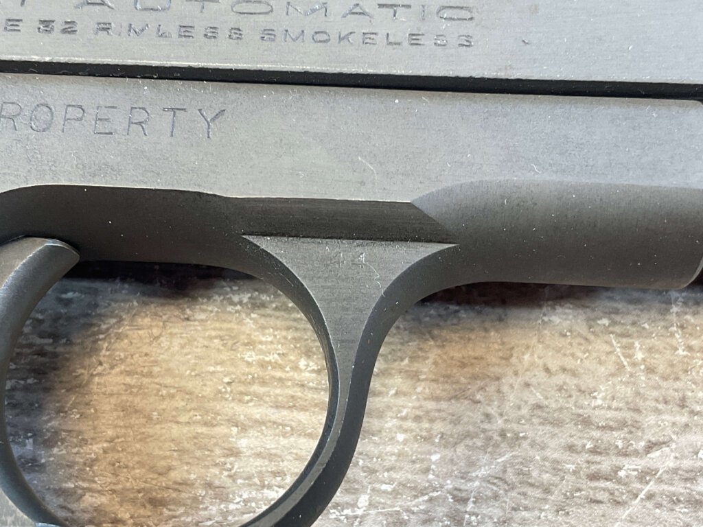 COLT 1903 POCKET HAMMERLESS .32 AUTO SEMI AUTO GENERAL OFFICERS PISTOL, US PROPERTY MARKED #6-02121