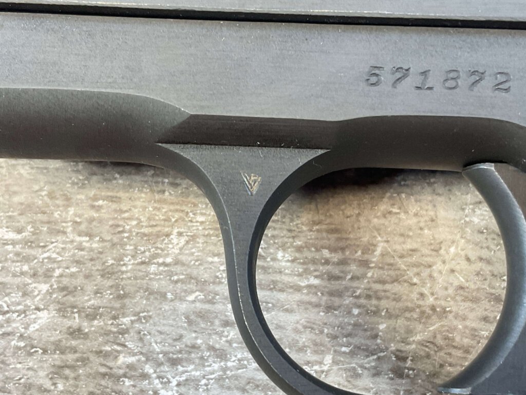 COLT 1903 POCKET HAMMERLESS .32 AUTO SEMI AUTO GENERAL OFFICERS PISTOL, US PROPERTY MARKED #6-02121