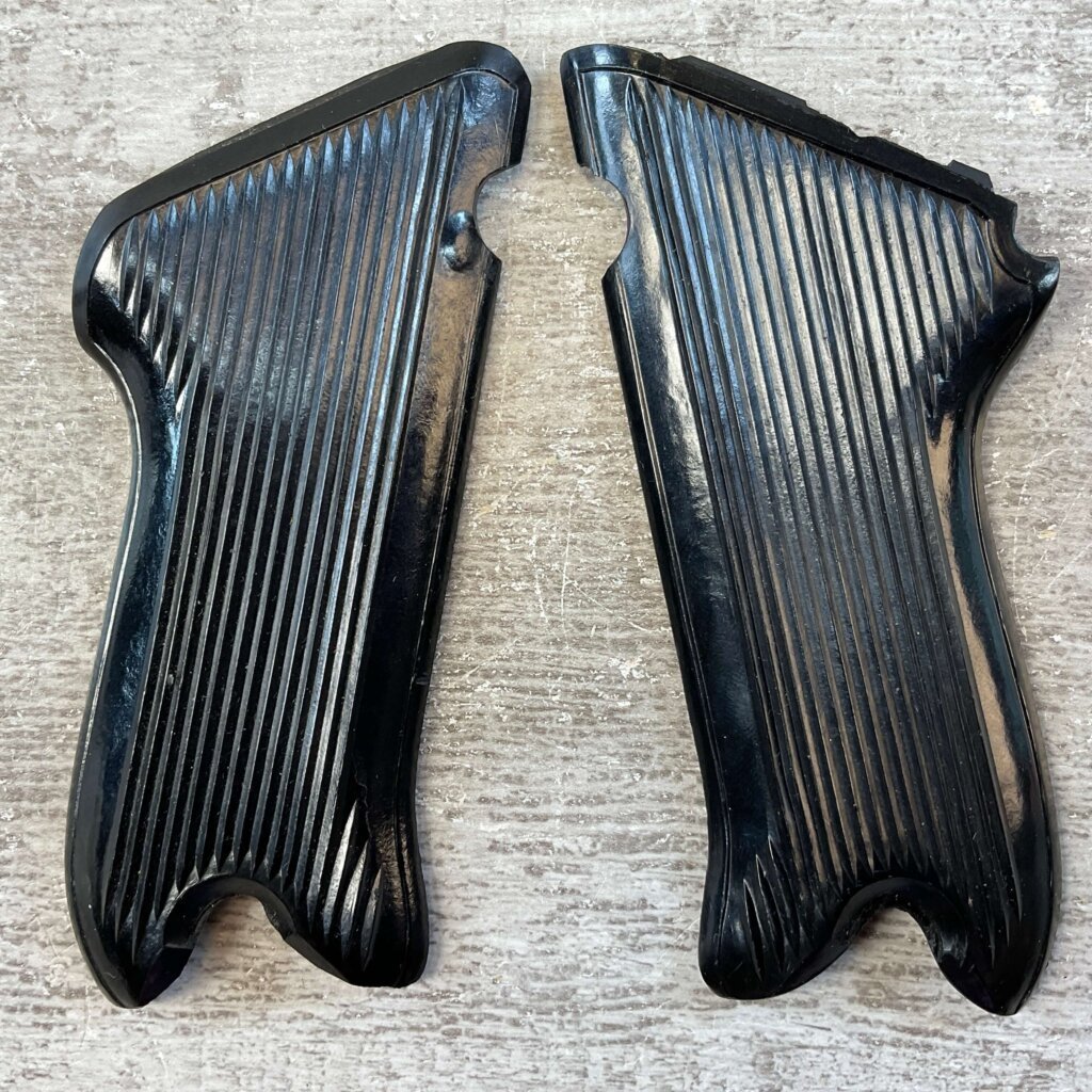 LUGER EAST GERMAN POLICE P08 BAKELITE BLACK GRIPS, JAMES EARL JONES COLLECTION #5-11620