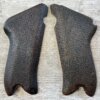 LUGER P08 ERA CORRECT ORIGINAL NON-MATCHING WALNUT GRIPS, JAMES EARL JONES COLLECTION #5-11621