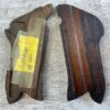 LUGER P08 ERA CORRECT ORIGINAL NON-MATCHING WALNUT GRIPS, JAMES EARL JONES COLLECTION #5-11621