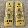 SID RYAN CUSTOM 1911 U.S. ARMY GRIPS, JAMES EARL JONES COLLECTION #5-11622