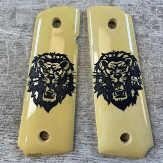 SID RYAN CUSTOM 1911 LION GRIPS, JAMES EARL JONES COLLECTION #5-11623