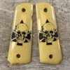 SID RYAN CUSTOM 1911 SKULL & SPADE GRIPS, JAMES EARL JONES COLLECTION #5-11624
