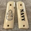 AJAX CUSTOM 1911 U.S. NAVY GRIPS, JAMES EARL JONES COLLECTION #5-11625