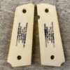 THE BOONE TRADING CO. 1911 SIMULATED IVORY GRIPS, JAMES EARL JONES COLLECTION #5-11626