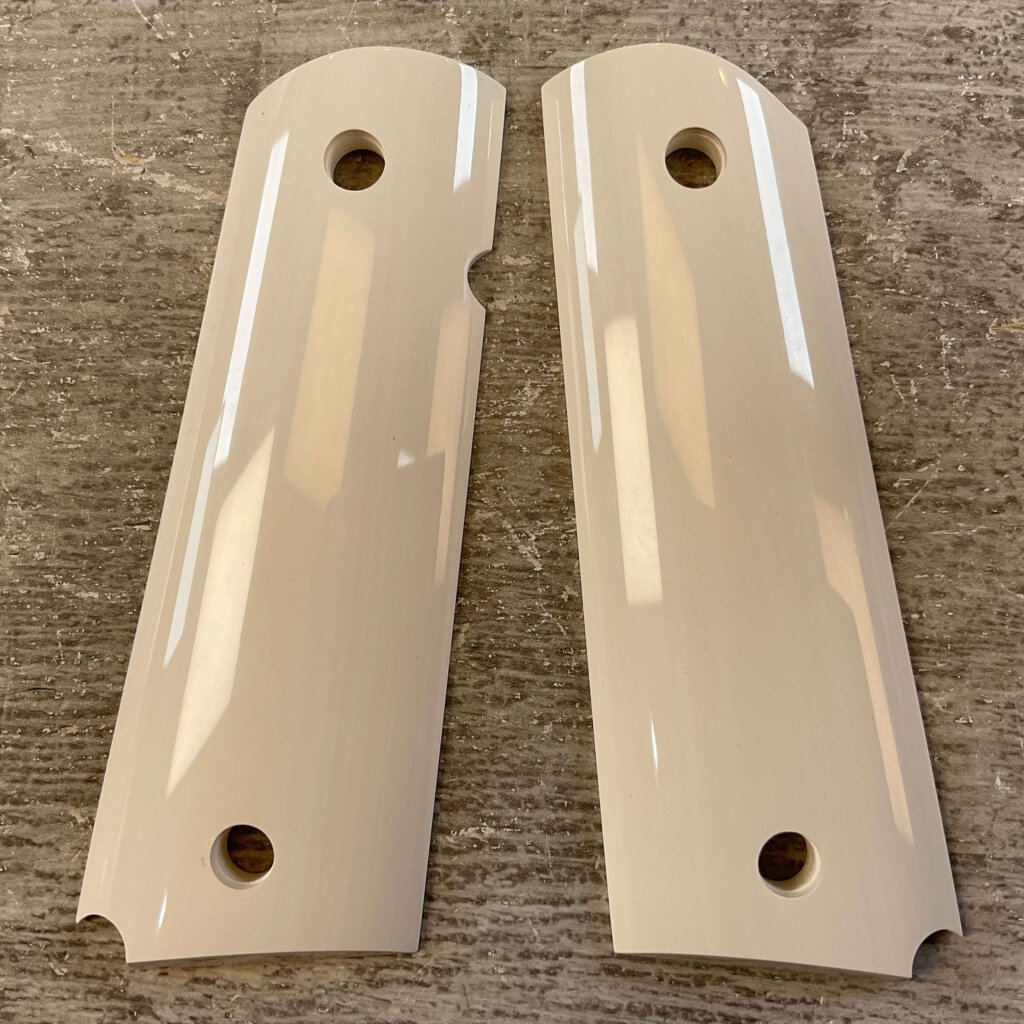 BAR S GRIPS (TRU IVORY) 1911 GRIPS, JAMES EARL JONES COLLECTION #5-11627