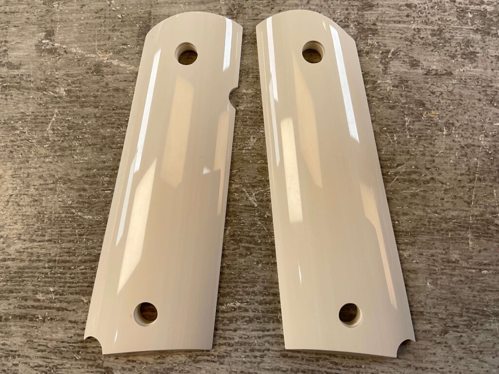 BAR S GRIPS (TRU IVORY) 1911 GRIPS, JAMES EARL JONES COLLECTION #5-11627