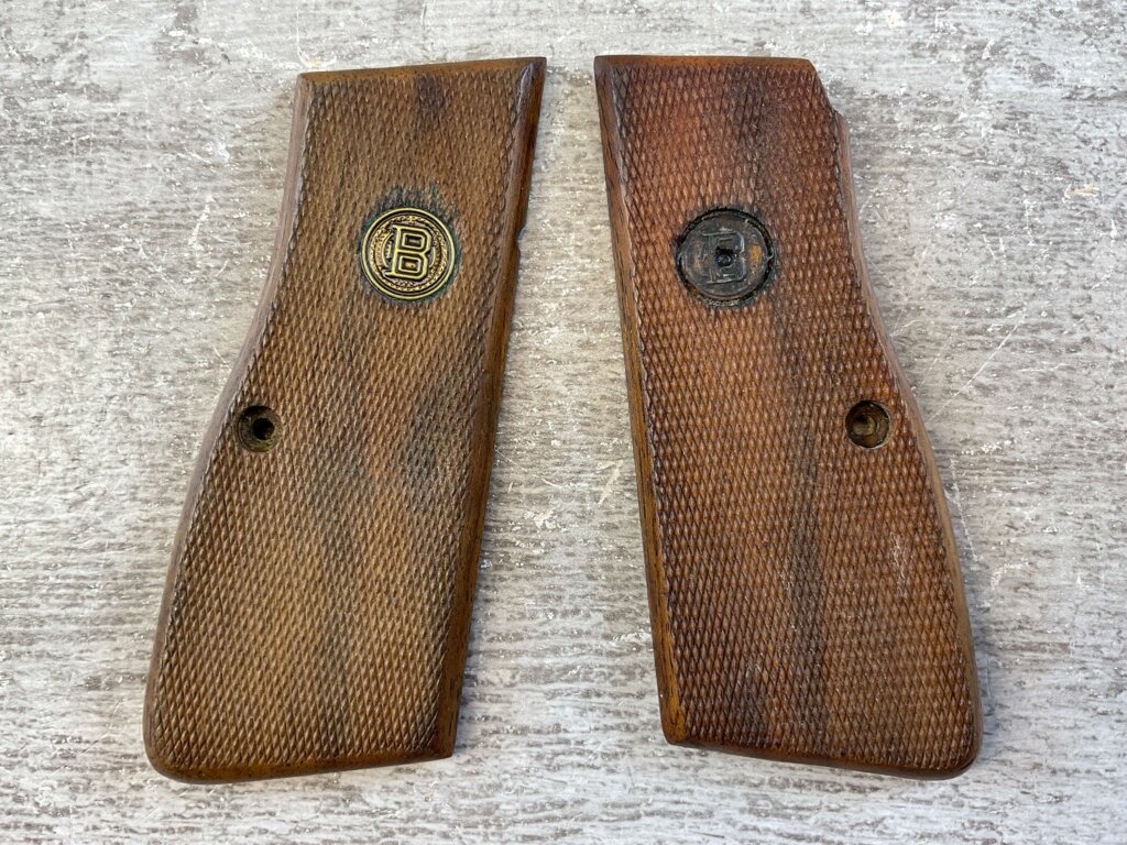 ORIGINAL BROWNING HI-POWER CENTENNIAL GRIPS, JAMES EARL JONES COLLECTION #5-11630