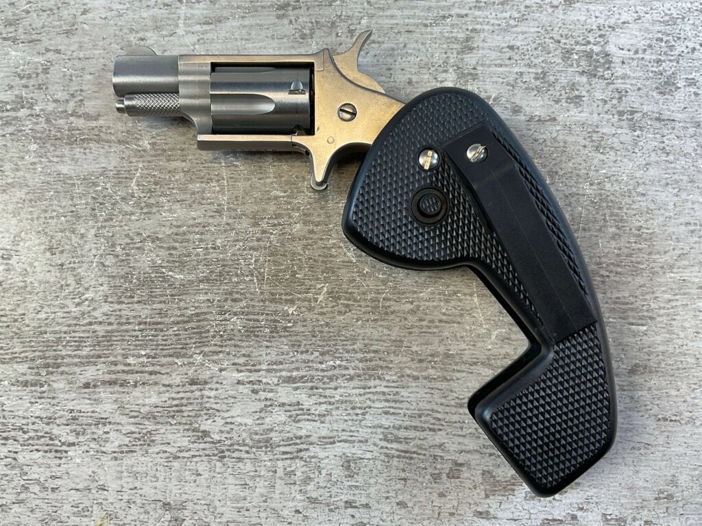 NORTH AMERICAN ARMS .22LR MINI REVOLVER W/BELT CLIP, JAMES EARL JONES COLLECTION #5-10930