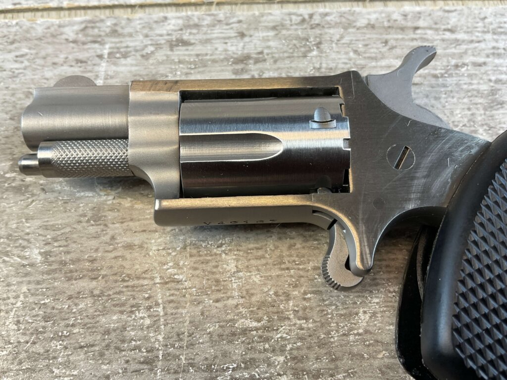 NORTH AMERICAN ARMS .22LR MINI REVOLVER W/BELT CLIP, JAMES EARL JONES COLLECTION #5-10931