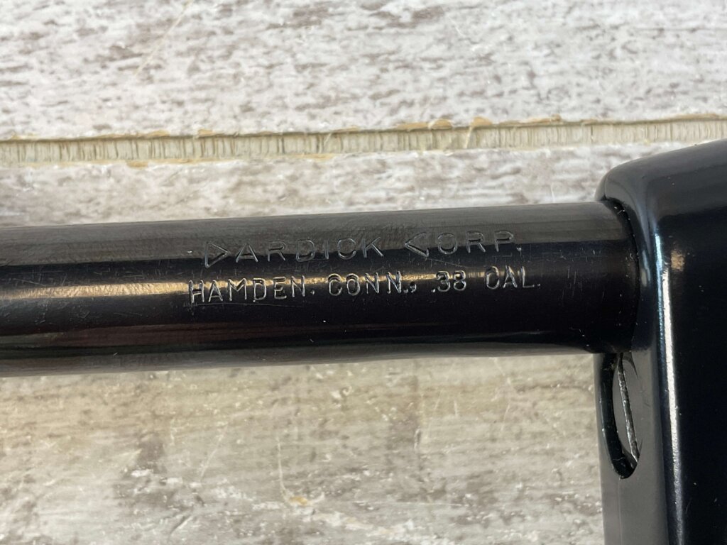 DARDICK MODEL 1500 .38 SPL SEMI AUTO REVOLVER, JAMES EARL JONES COLLECTION, RARE #5-10934