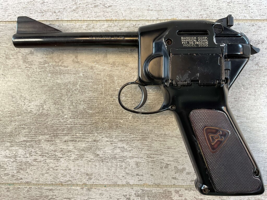 DARDICK MODEL 1500 .38 SPL SEMI AUTO REVOLVER, JAMES EARL JONES COLLECTION, RARE #5-10935