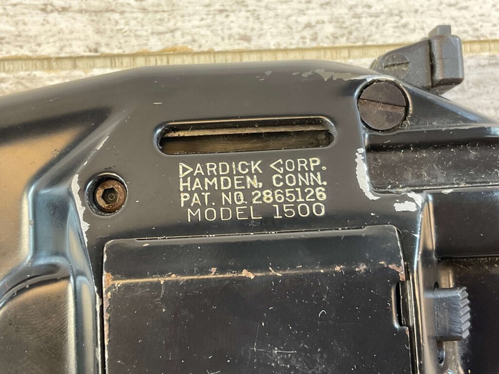 DARDICK MODEL 1500 .38 SPL SEMI AUTO REVOLVER, JAMES EARL JONES COLLECTION, RARE #5-10935