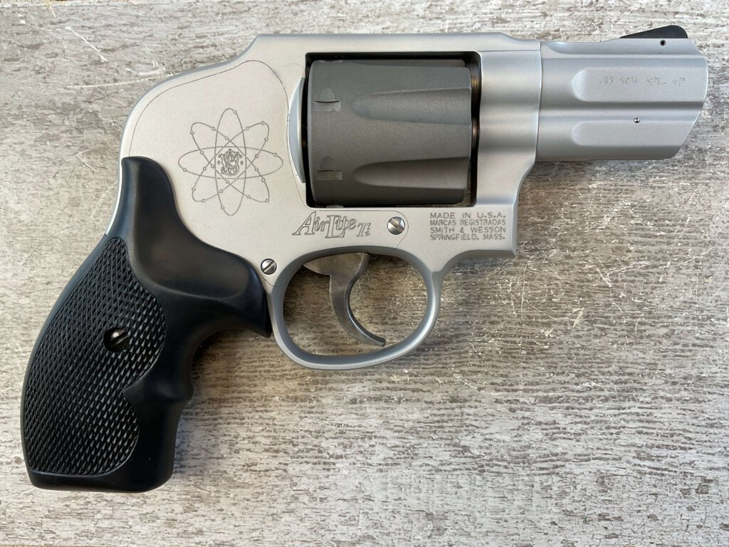 SMITH & WESSON S&W MODEL 242 AIRLITE .38 SPL +P HAMMERLESS REVOLVER, JAMES EARL JONES COLLECTION #5-10937