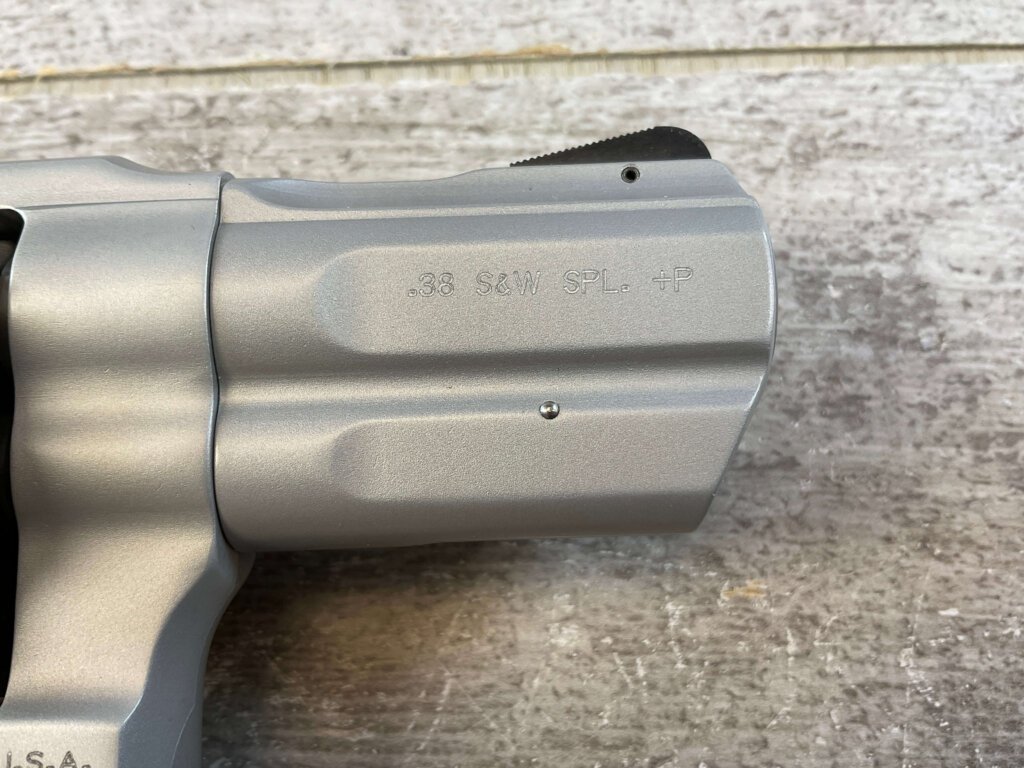 SMITH & WESSON S&W MODEL 242 AIRLITE .38 SPL +P HAMMERLESS REVOLVER, JAMES EARL JONES COLLECTION #5-10937