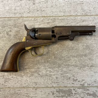 COLT 1849 STAGE COACH .31 CAL ANTIQUE REVOLVER, 1852 MFR, JAMES EARL JONES COLLECTION, ANTIQUE #5-10940