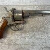 BELGIAN PROOFED 10MM PINFIRE ANTIQUE REVOLVER, JAMES EARL JONES COLLECTION, ANTIQUE #5-10941