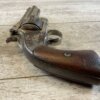 ORIGINAL US SMITH & WESSON NICKEL ANTIQUE REVOLVER, JAMES EARL JONES COLLECTION, ANTIQUE #5-10942