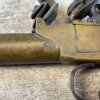 BELGIAN FLINTLOCK .45 CAL CANNON BRASS PISTOL, JAMES EARL JONES COLLECTION, ANTIQUE #5-10943