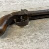 BELGIAN .36 CAL DOUBLE BARREL PERCUSSION PISTOL, JAMES EARL JONES COLLECTION, ANTIQUE #5-10944