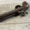 BELGIAN .36 CAL DOUBLE BARREL PERCUSSION PISTOL, JAMES EARL JONES COLLECTION, ANTIQUE #5-10944